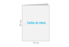 Cartes de menu